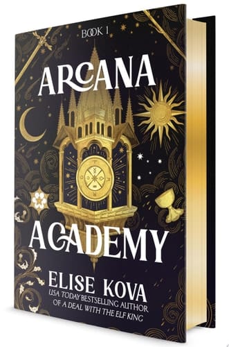 Marissa's Books & Gifts, LLC 9780593726341 Deluxe Edition Hardcover Arcana Academy: Arcana Academy (Book 1)