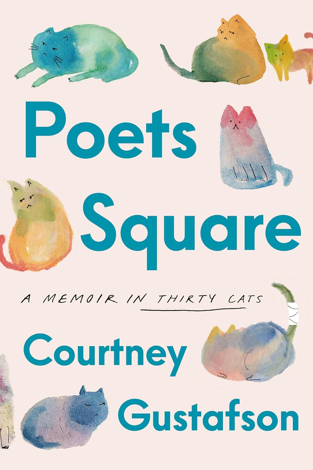Marissa's Books & Gifts 9780593727614 Hardcover Poets Square: A Memoir in Thirty Cats