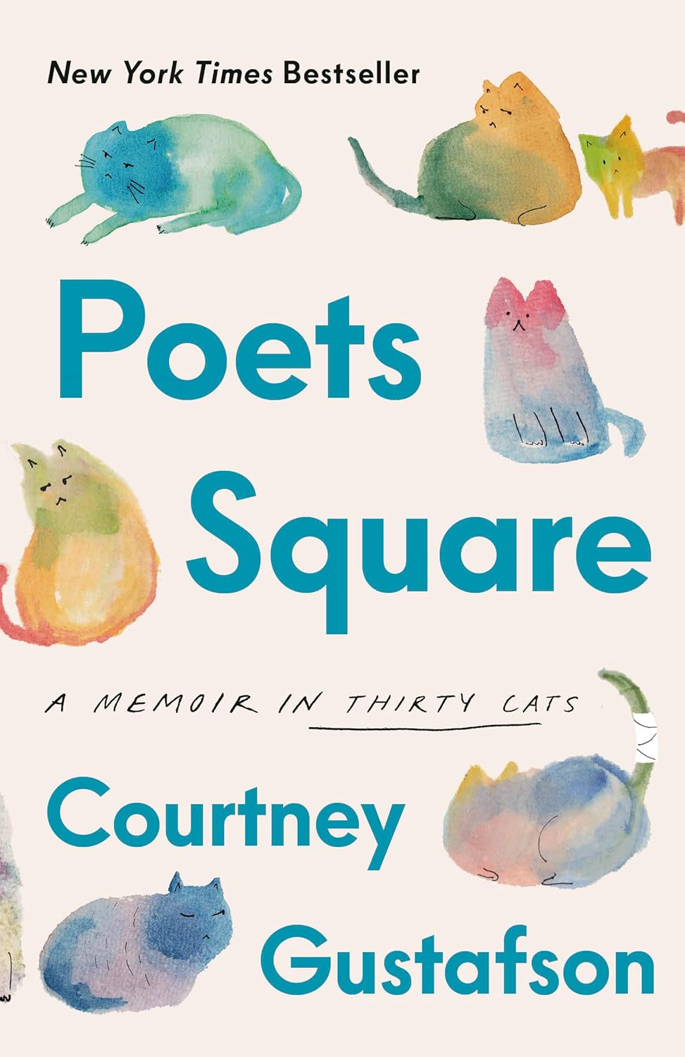 Marissa's Books & Gifts 9780593727638 Paperback Poet's Square: A Memoir in Thirty Cats