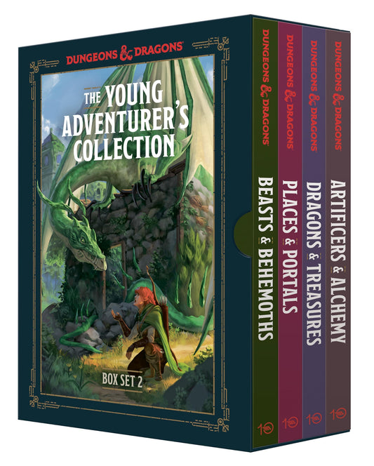 Marissa's Books & Gifts, LLC 9780593836125 Paperback in Slipcase The Young Adventurer's Collection Box Set 2 (Dungeons & Dragons 4-Book Boxed Set)