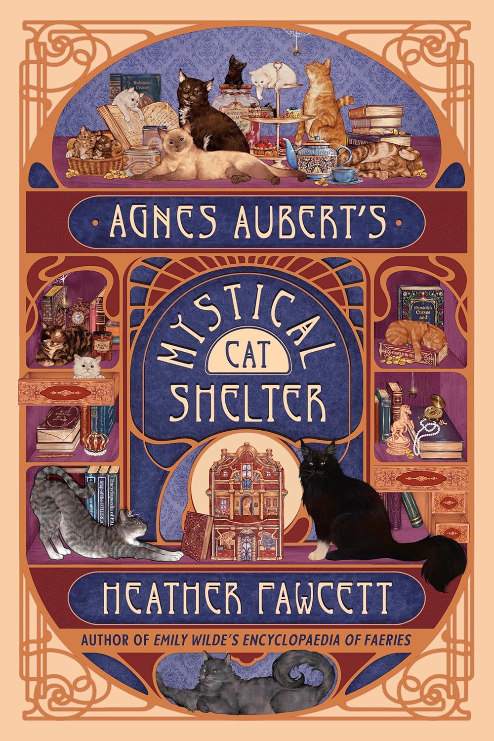 Marissa's Books & Gifts 9780593973257 Hardcover Agnes Aubert's Mystical Cat Shelter
