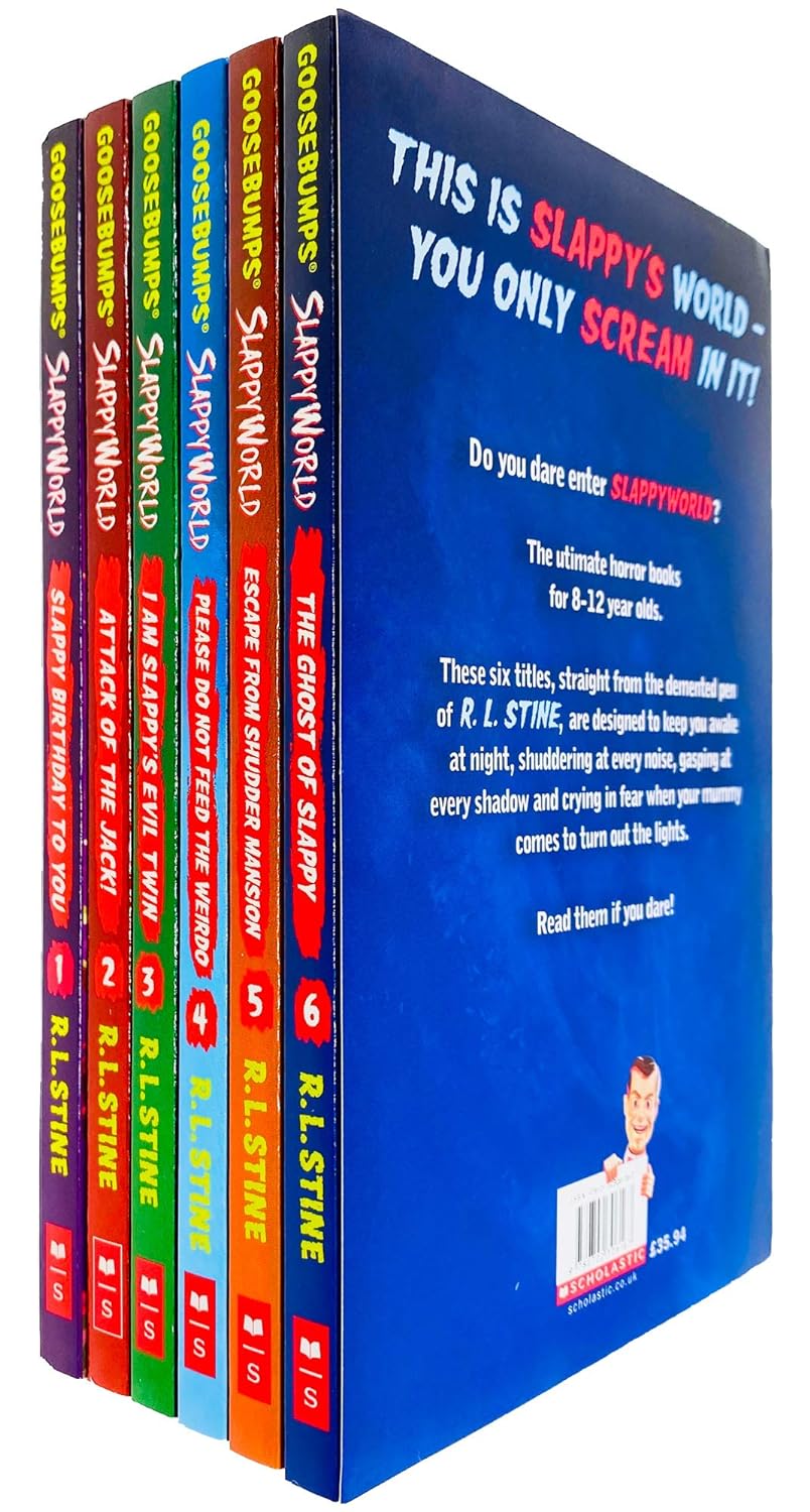 Marissa's Books & Gifts, LLC 9780702306167 Goosebumps Slappyworld Series: 6 Book Set