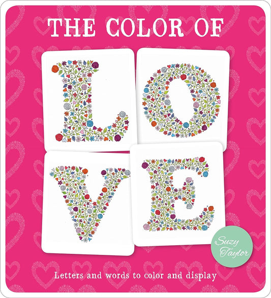 Marissa's Books & Gifts, LLC 9780711237773 The Color of Love: Letters and words to color and display