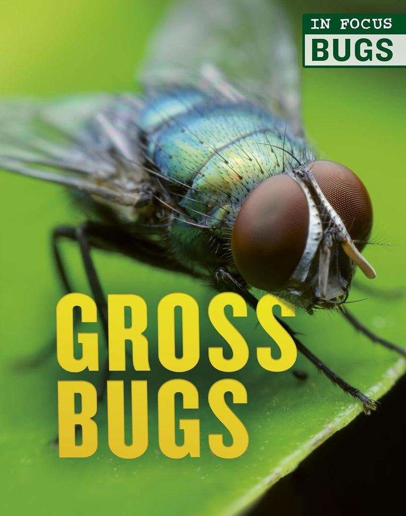 Marissa's Books & Gifts, LLC 9780711248045 Hardcover Gross Bugs (In Focus: Bugs)