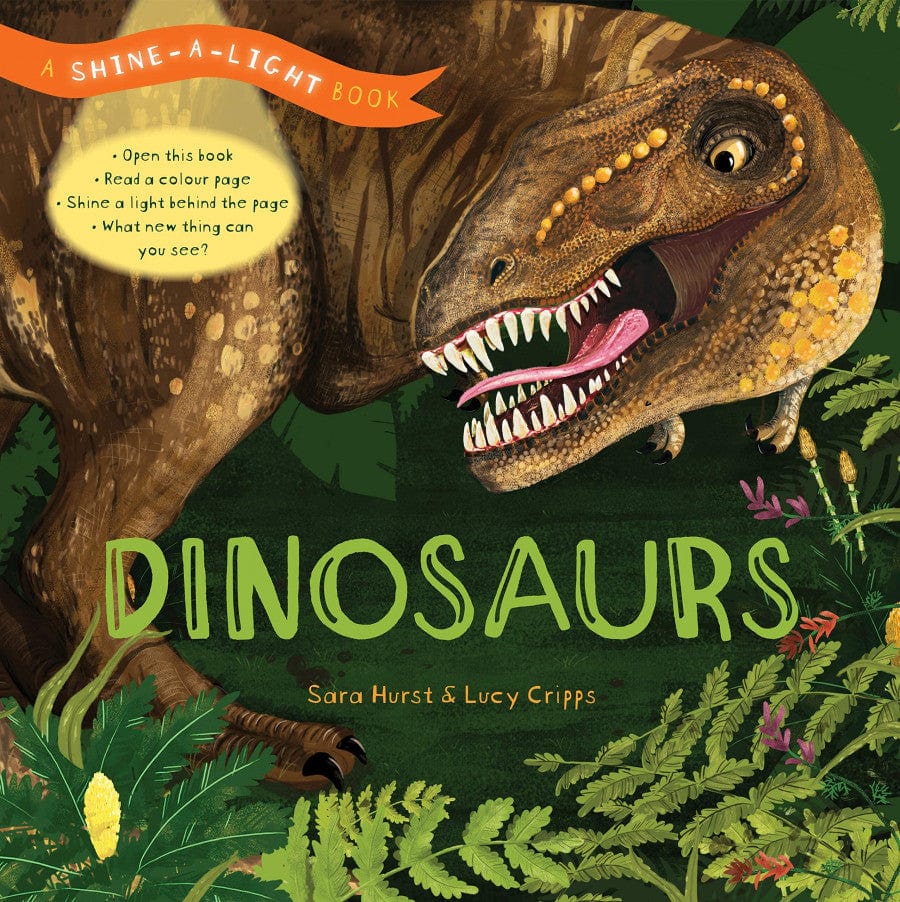 Marissa's Books & Gifts, LLC 9780711273733 Dinosaurs: A Shine-A-Light Book