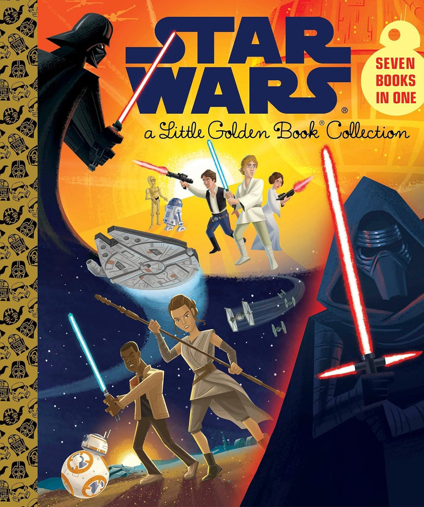 Marissa's Books & Gifts, LLC 9780736436090 Star Wars a Little Golden Book Collection: 7 Books in One