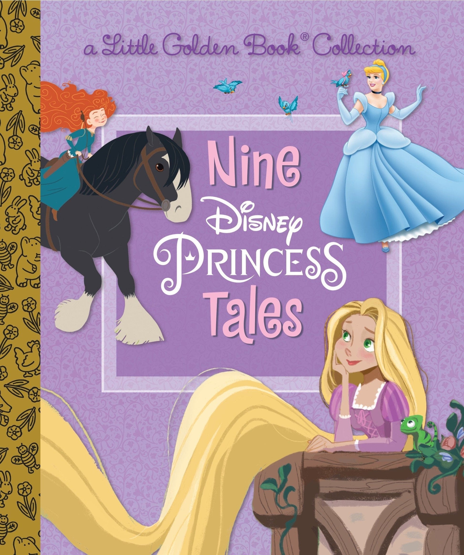 Marissa's Books & Gifts, LLC 9780736436175 Nine Disney Princess Tales: A Little Golden Book Collection