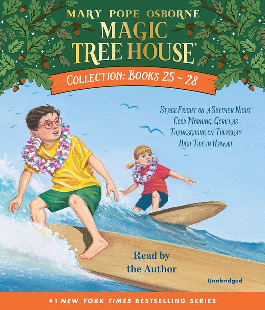 Marissa's Books & Gifts, LLC 9780739338766 Audio CD Magic Tree House Collection: Books 25-28