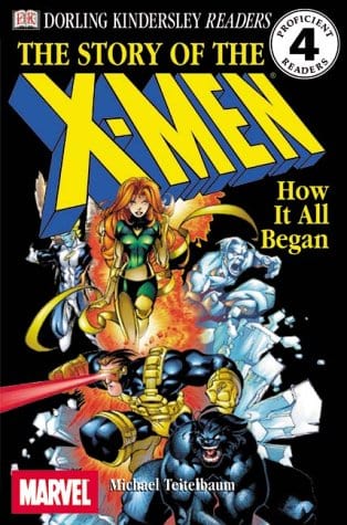 Marissa's Books & Gifts, LLC 9780751327038 The Story of the X-Men, How it All Began: Level 4 Reader