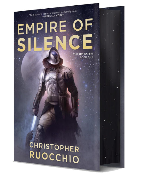 Marissa's Books & Gifts 9780756421168 Hardcover Special Edition Empire of Silence Deluxe Hardcover Edition (The Sun Eater, Book 1)