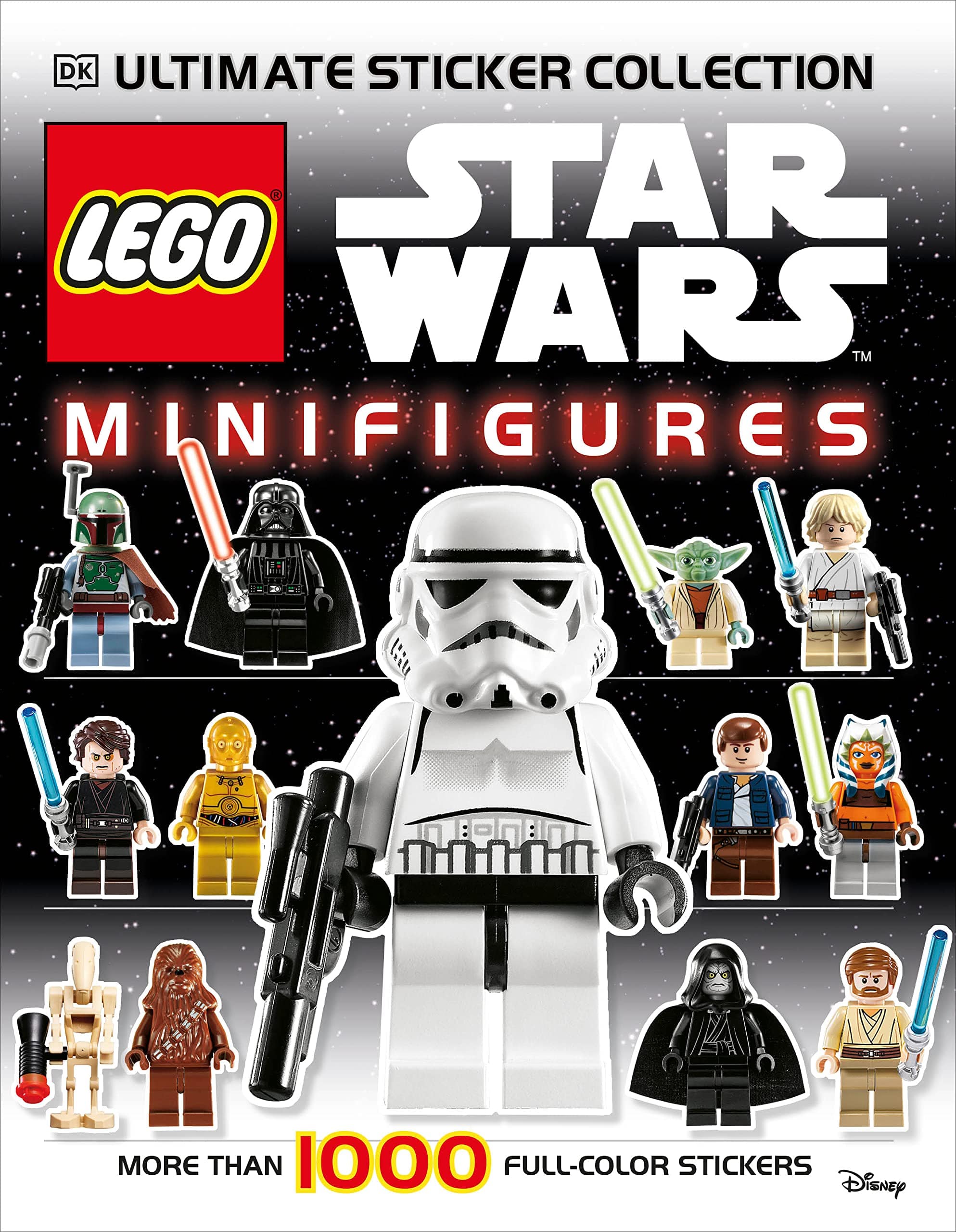 Forsvinde Produktivitet uheldigvis Ultimate Sticker Collection: LEGO Star Wars- Minifigures: More Than 1, –  Marissa's Books & Gifts