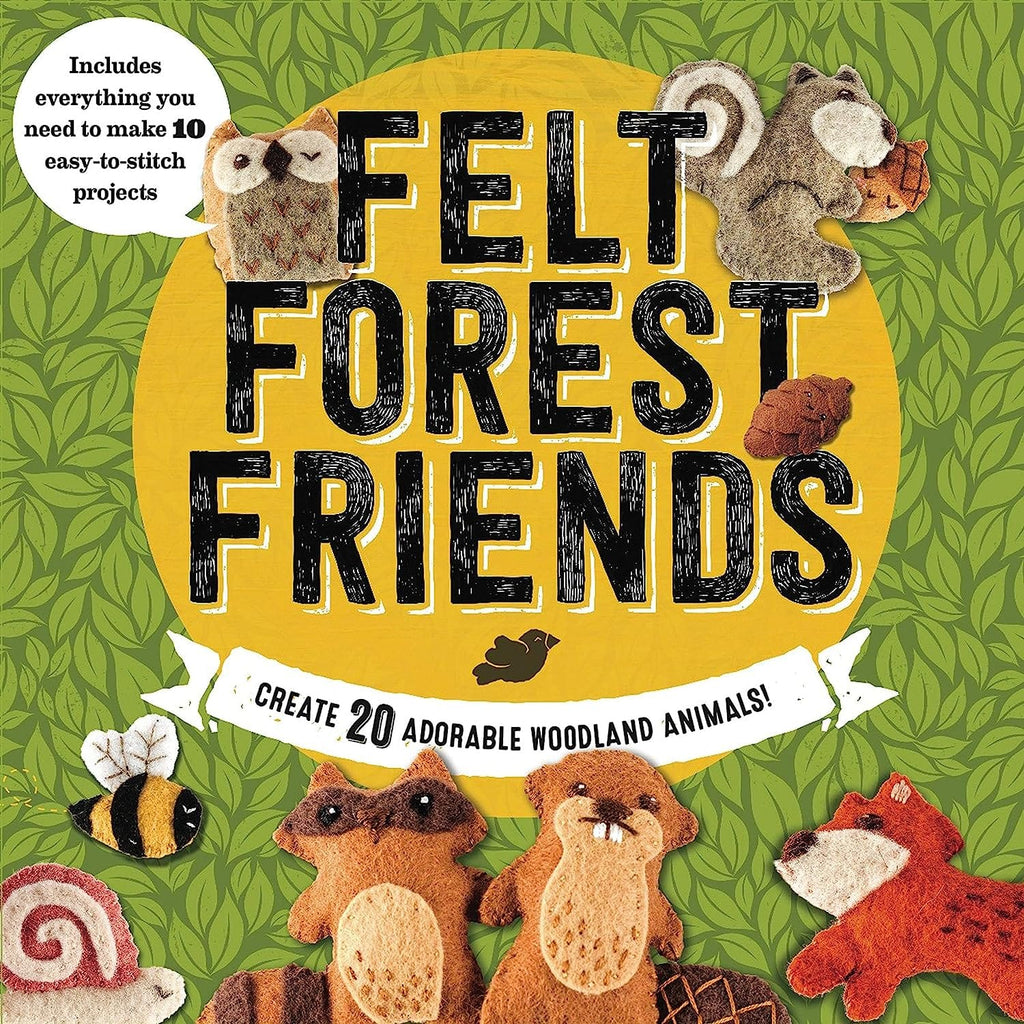 Marissa's Books & Gifts, LLC 9780760353127 Felt Forest Friends: Create 20 Adorable Woodland Animals