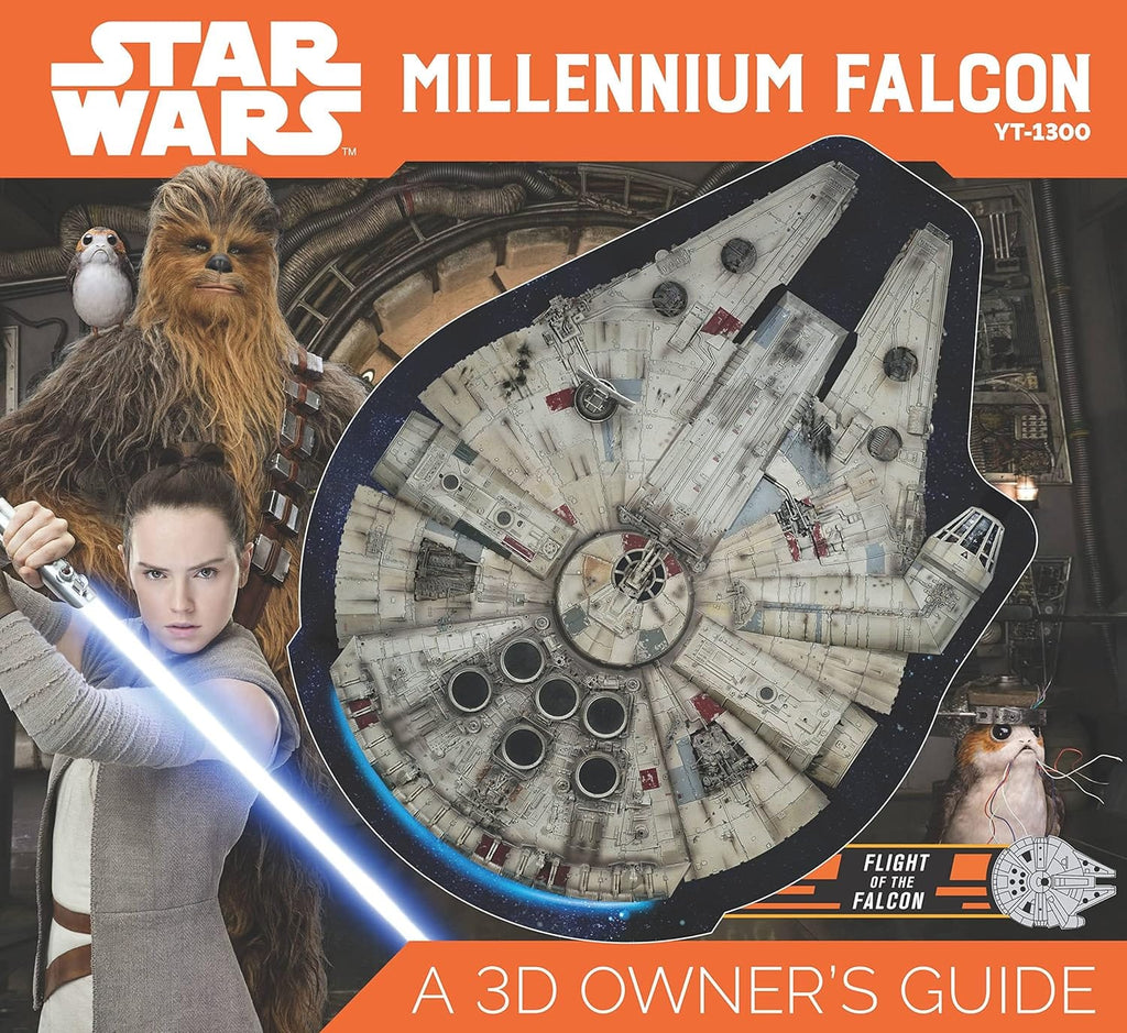 Marissa's Books & Gifts, LLC 9780760362938 Star Wars Millennium Falcon: A 3D Owner's Guide