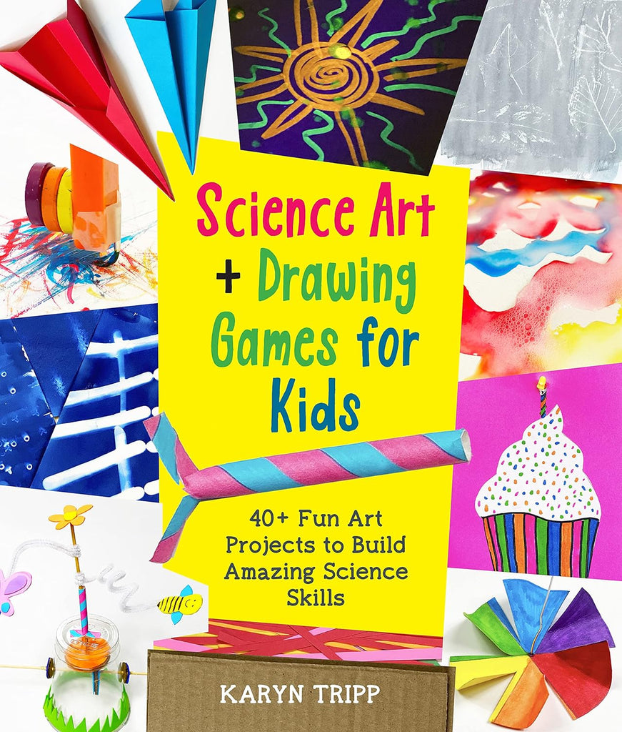 Marissa's Books & Gifts, LLC 9780760372166 Science Art and Drawing Games for Kids: 35+ Fun Art Projects to Build Amazing Science Skills
