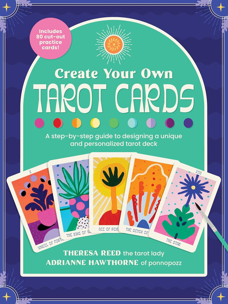 Marissa's Books & Gifts, LLC 9780760375952 Create Your Own Tarot Cards: A step-by-step guide to designing a unique and personalized tarot deck-Includes 80 cut-out practice cards!
