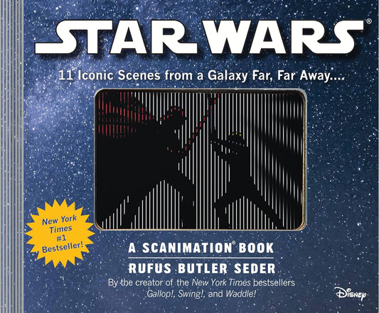 Marissa's Books & Gifts, LLC 9780761158462 Star Wars a Scanimation Book: Iconic Scenes from a Galaxy Far, Far Away