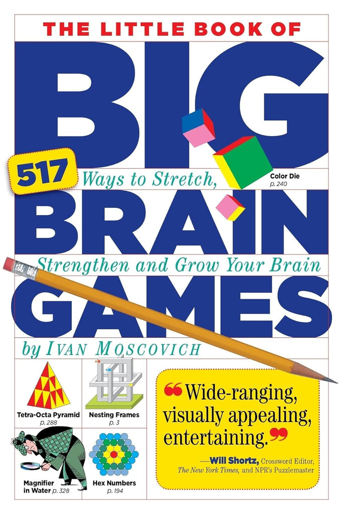 Marissa's Books & Gifts, LLC 9780761161738 Paperback The Little Book of Big Brain Games