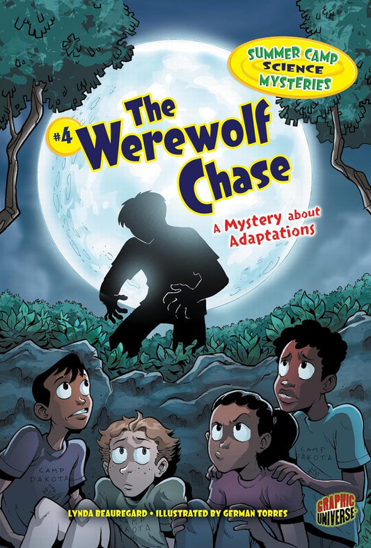 Marissa's Books & Gifts, LLC 9780761385424 Paperback The Werewolf Chase: A Mystery about Adaptations (Summer Camp Science Mysteries)