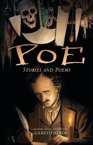 Ingram 9780763695095 Paperback Poe: Stories and Poems A Graphic Novel Adaptation by Gareth Hinds