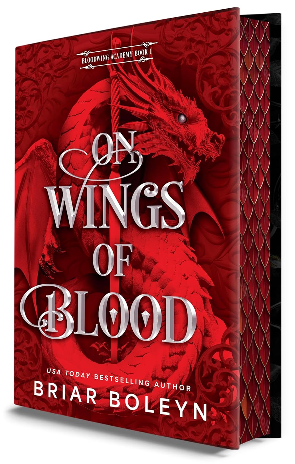 Marissa's Books & Gifts, LLC 9780778306269 Hardcover On Wings of Blood: Bloodwing Academy (Book 1) (Deluxe Limited Edition) **PREORDER- won't ship until 8/19/25**