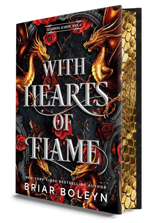 Ingram 9780778306689 Hardcover With Hearts of Flame (Bloodwing Academy, Book 4)