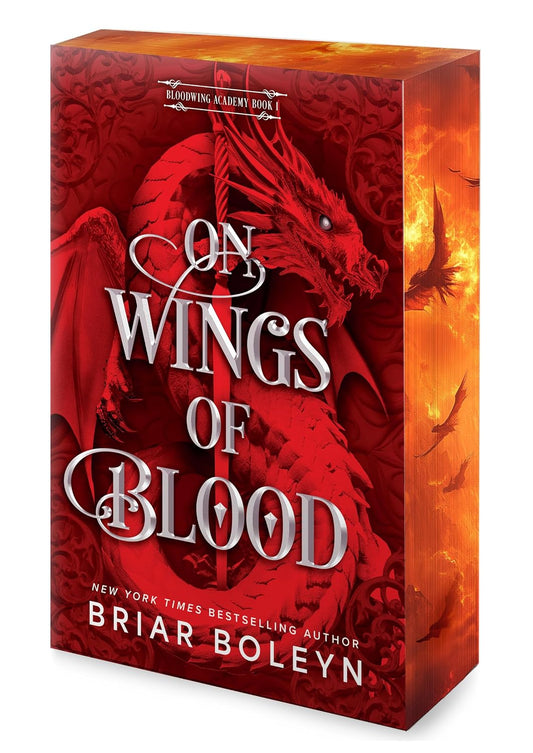 Marissa's Books & Gifts, LLC 9780778307471 Paperback On Wings of Blood (Bloodwing Academy, Book 1)