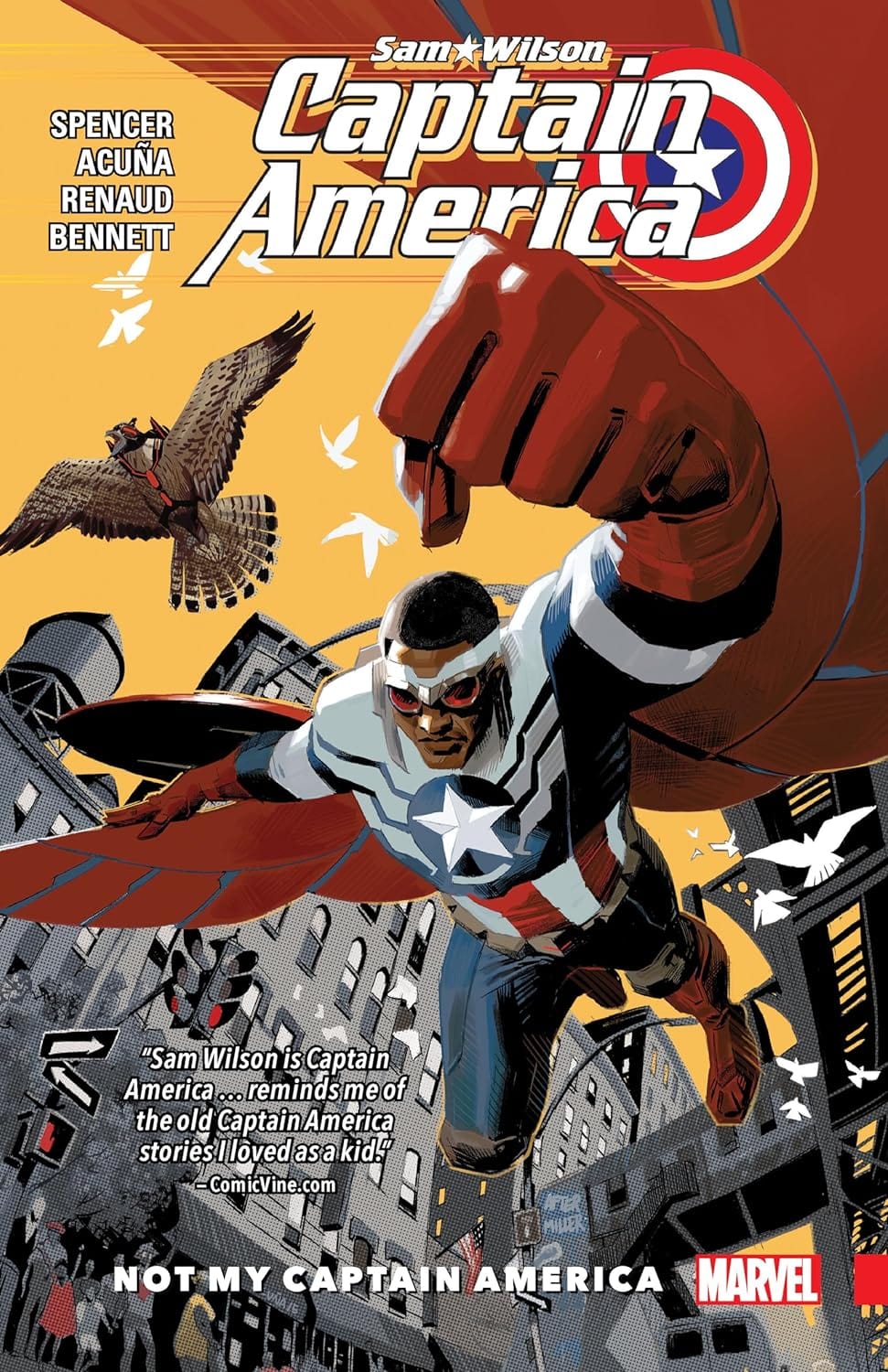 Marissa's Books & Gifts, LLC 9780785196402 Paperback CAPTAIN AMERICA: SAM WILSON VOL. 1 - NOT MY CAPTAIN AMERICA