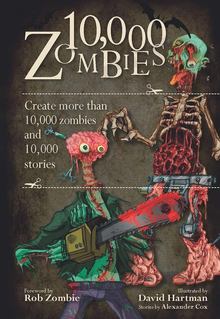 Marissa's Books & Gifts, LLC 9780785829218 10,000 Zombies: Create More than 10,000 Zombies and 10,000 Stories