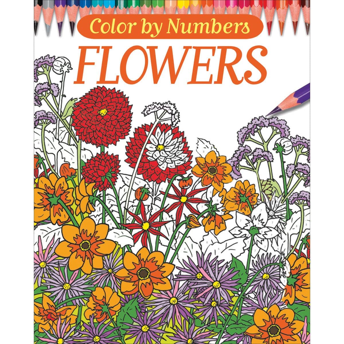 Marissa's Books & Gifts, LLC 9780785834106 Color By Numbers - Flowers (Chartwell Coloring Books)