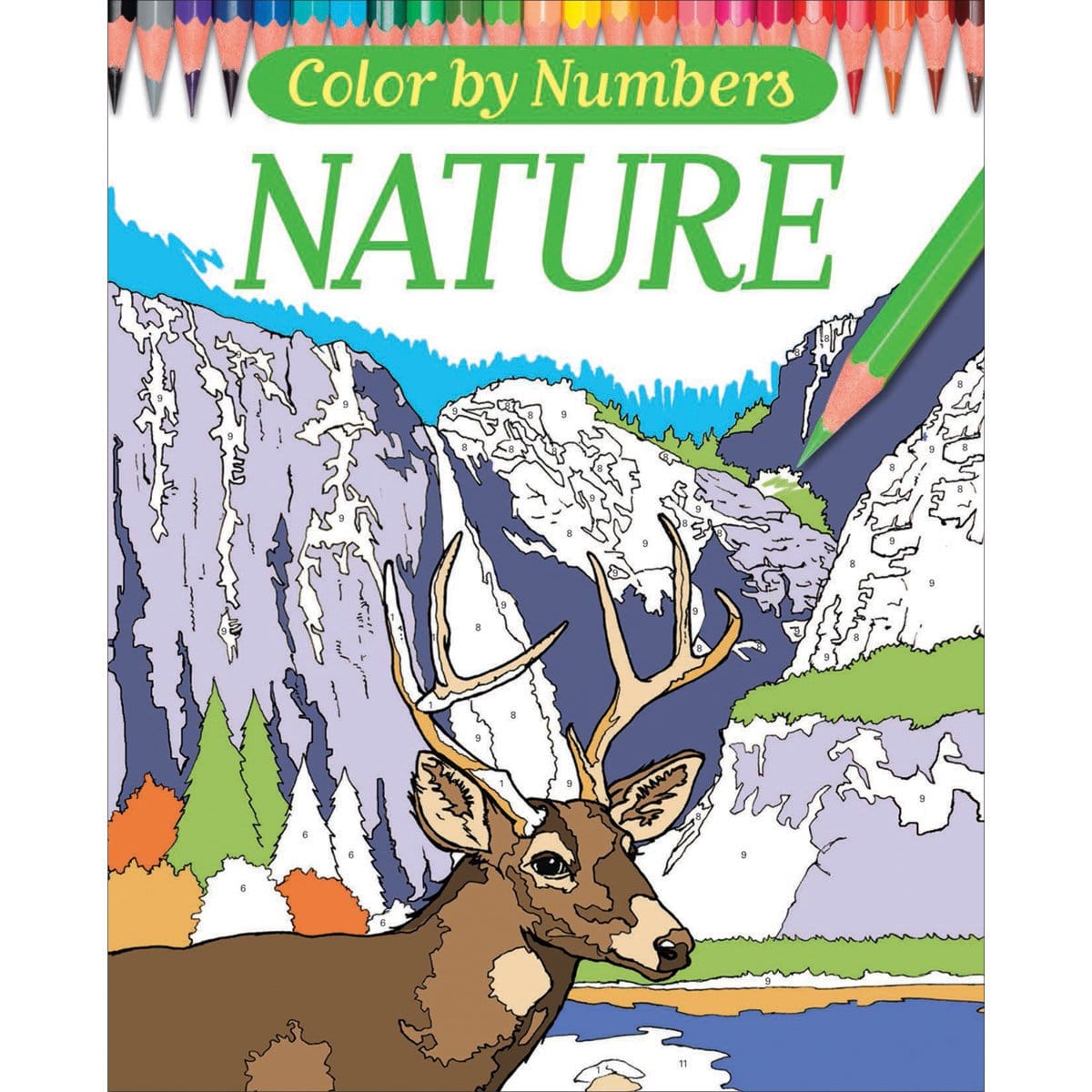 Marissa's Books & Gifts, LLC 9780785834120 Color By Numbers: Nature (Chartwell Coloring Books)