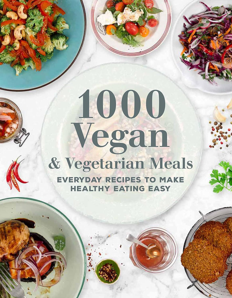 Marissa's Books & Gifts, LLC 9780785839002 Hardcover 1000 Vegan and Vegetarian Meals: Everyday Recipes to Make Healthy Eating Easy
