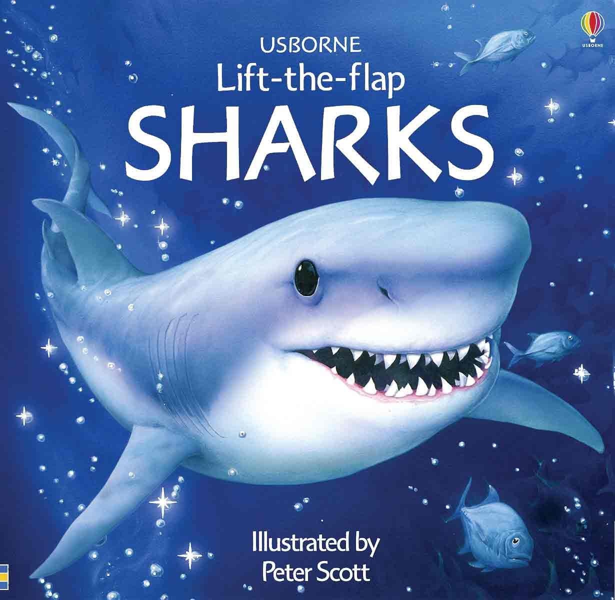 Marissa's Books & Gifts, LLC 9780794511098 Sharks: Usborne Lift-the-Flap Learners