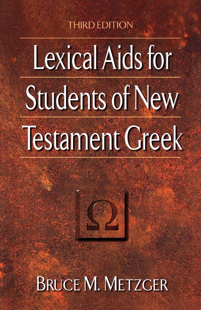 Marissa's Books & Gifts, LLC 9780801021800 Lexical Aids for Students of New Testament Greek