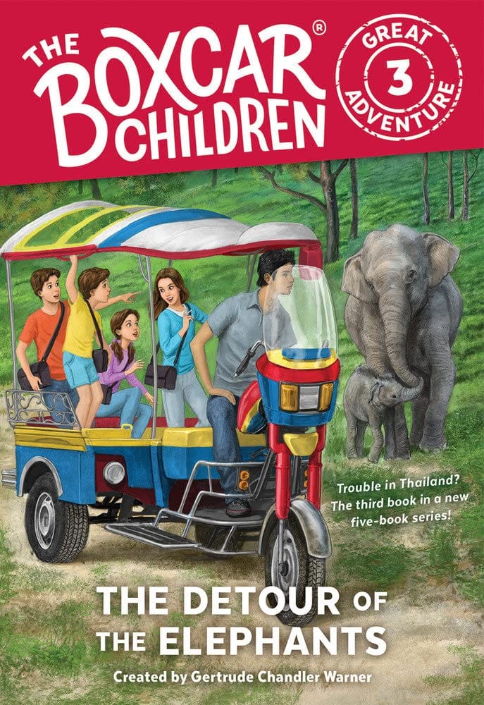 Marissa's Books & Gifts, LLC 9780807506851 The Detour of the Elephants: The Boxcar Children Great Adventure (Book 3)