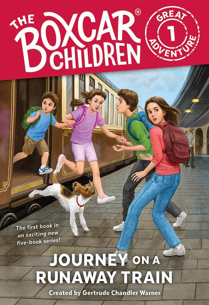 Marissa's Books & Gifts, LLC 9780807506967 Journey on a Runaway Train: The Boxcar Children Great Adventure (Book 1)