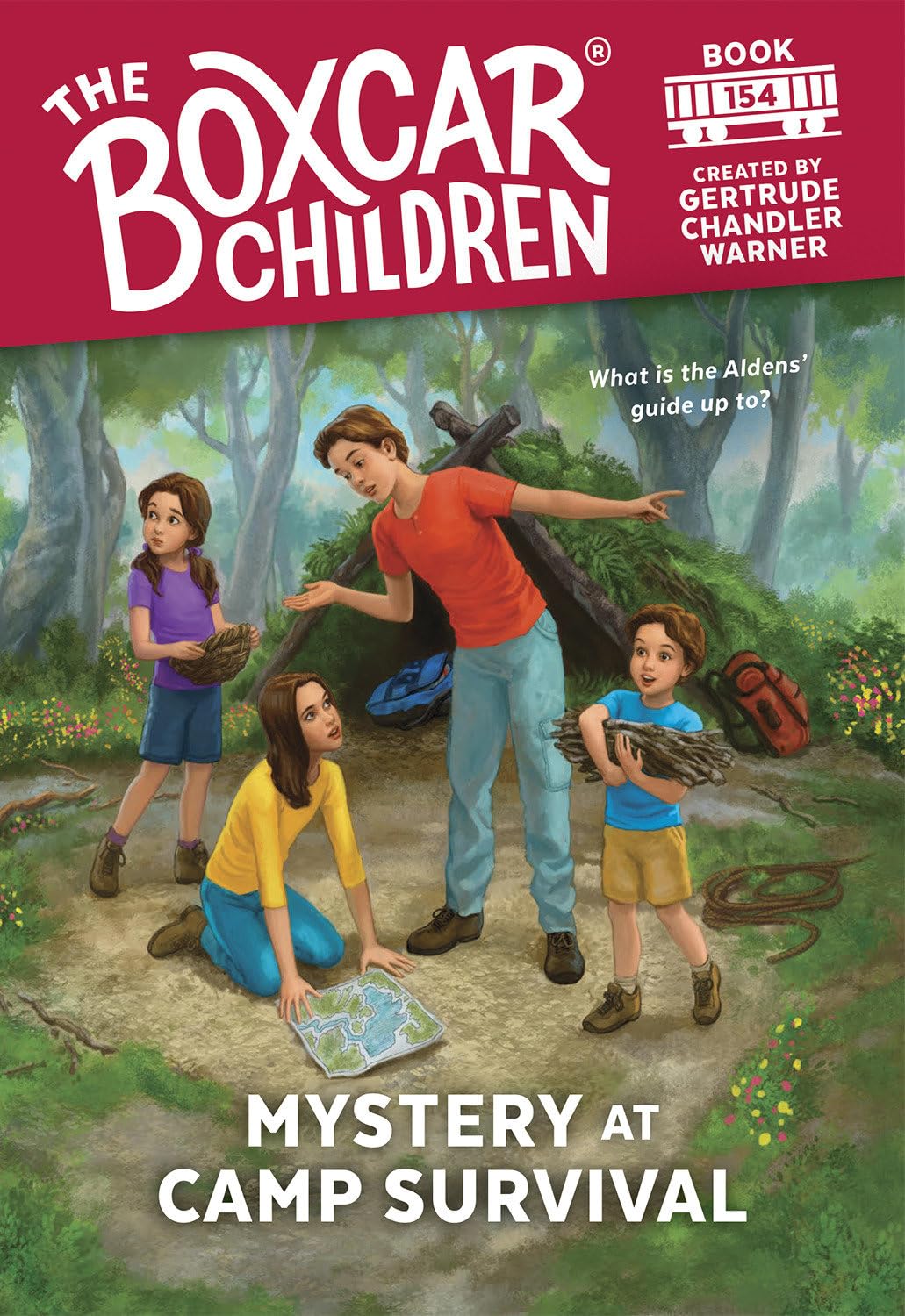 Marissa's Books & Gifts, LLC 9780807507667 Mystery at Camp Survival: The Boxcar Children Mysteries (154)