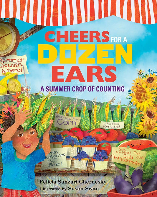 Marissa's Books & Gifts, LLC 9780807511305 Cheers for a Dozen Ears: A Summer Crop of Counting