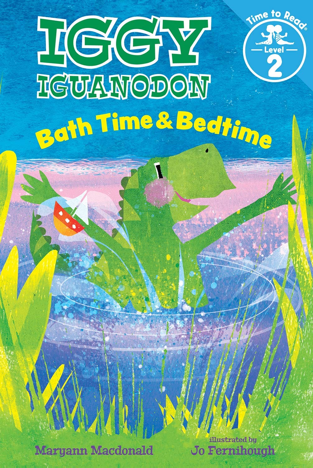 Marissa's Books & Gifts, LLC 9780807536414 Hardcover Iggy Iguanodon: Bath Time & Bedtime (Time to Read, Level 2)