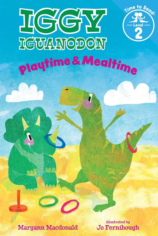 Marissa's Books & Gifts, LLC 9780807536421 Hardcover Iggy Iguanodon: Playtime & Mealtime (Time to Read, Level 2)