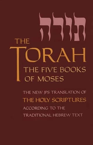 Marissa's Books & Gifts, LLC 9780827600157 Hardcover The Torah: The Five Books of Moses, the New Translation of the Holy Scriptures According to the Traditional Hebrew Text