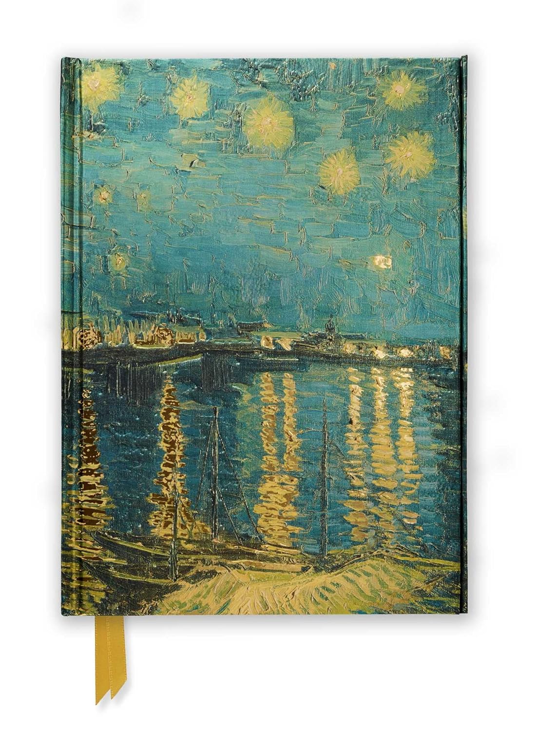 Marissa's Books & Gifts, LLC 9780857756626 Hardcover Van Gogh Starry Night Over the Rhone (Foiled Journal)