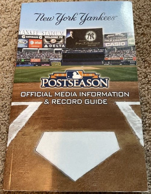 Marissa's Books & Gifts, LLC 9780982655214 New York Yankees 2010 Postseason Official Media Information & Record Guide