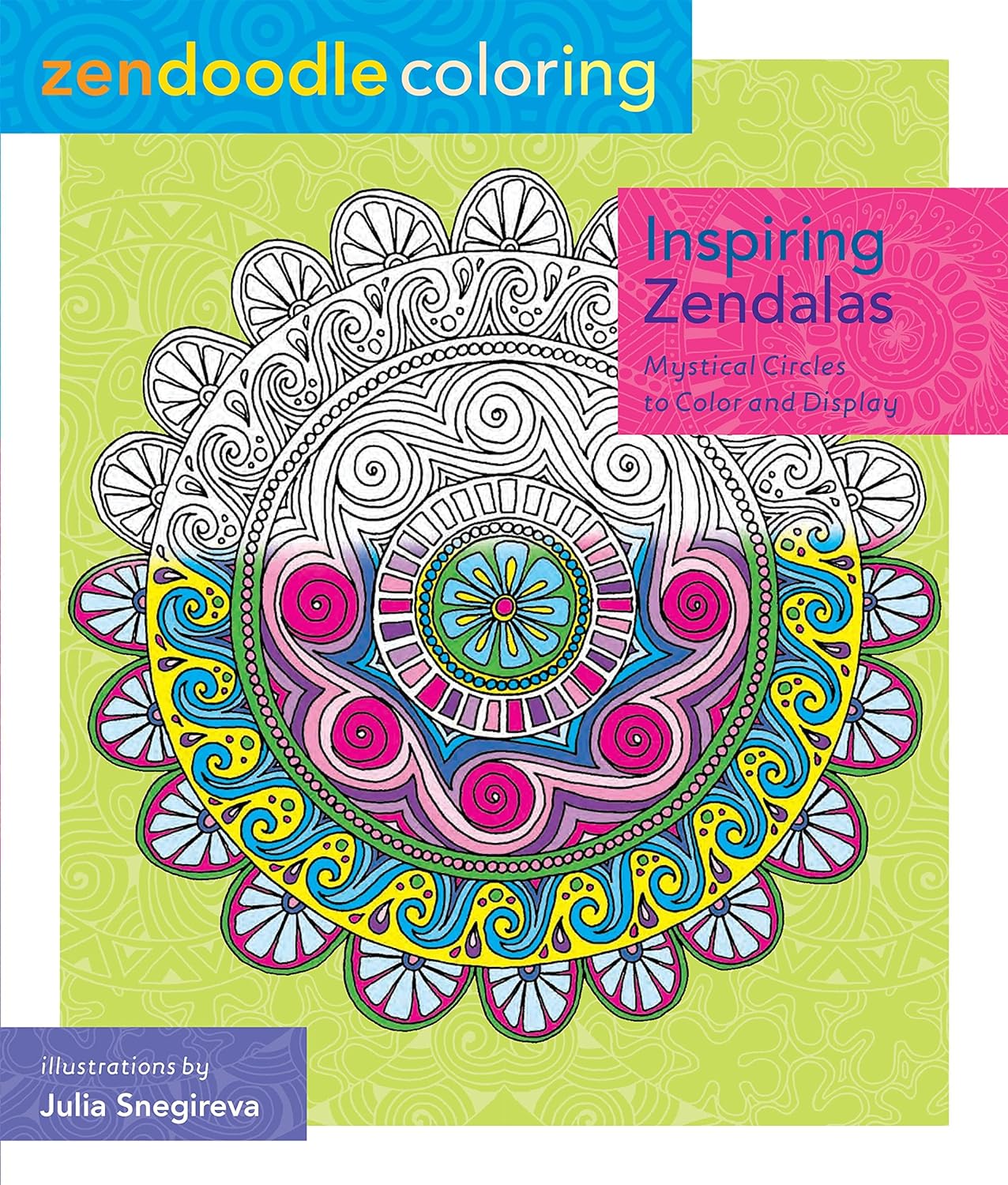 Marissa's Books & Gifts, LLC 9781250086471 Zendoodle Coloring: Inspiring Zendalas- Mystical Circles to Color and Display