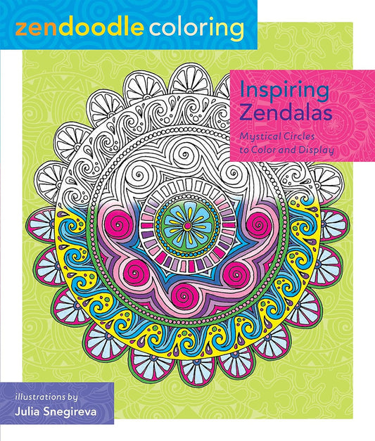 Marissa's Books & Gifts, LLC 9781250086471 Zendoodle Coloring: Inspiring Zendalas- Mystical Circles to Color and Display