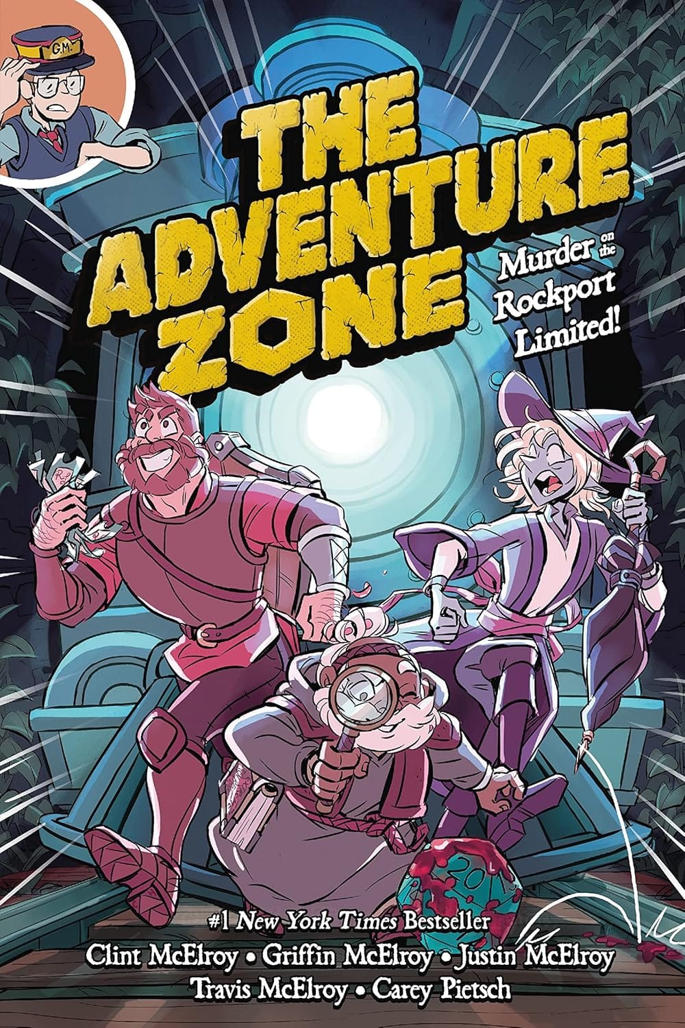 Marissa's Books & Gifts 9781250153715 Paperback The Adventure Zone: Murder on the Rockport Limited! (The Adventure Zone, Book 2)