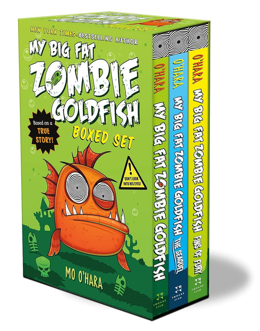 Marissa's Books & Gifts, LLC 9781250157829 My Big Fat Zombie Goldfish Boxed Set (3 Books)