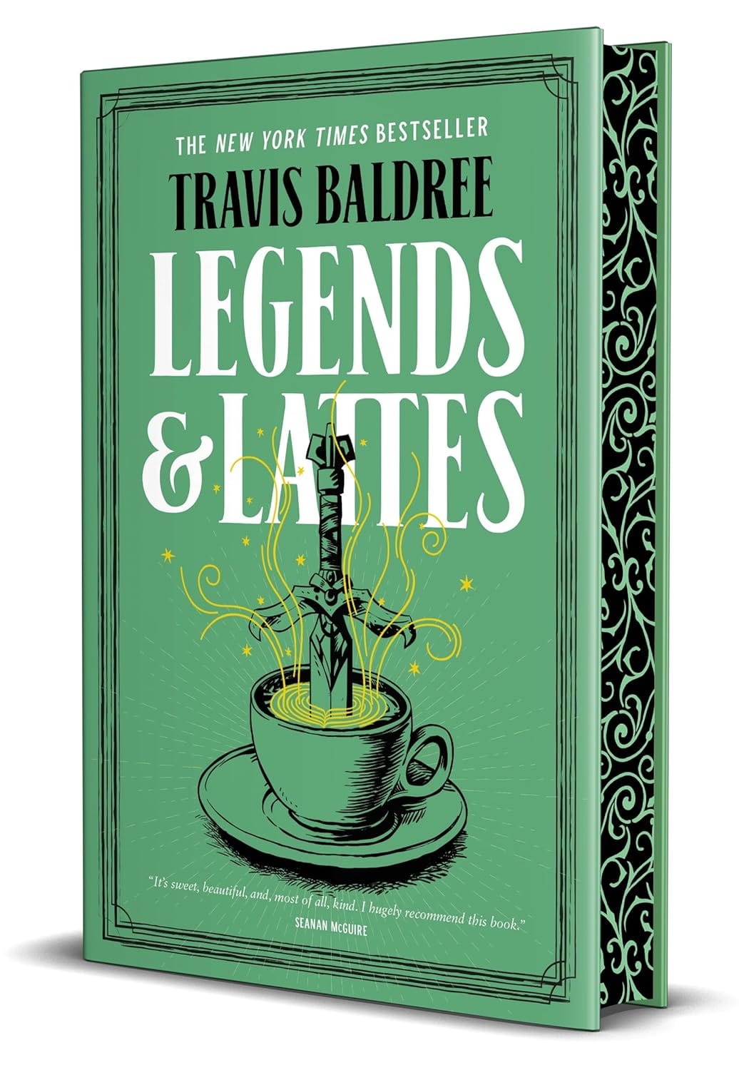 Marissa's Books & Gifts, LLC 9781250342782 Deluxe Edition Hardcover Legends & Lattes: A Novel of High Fantasy and Low Stakes