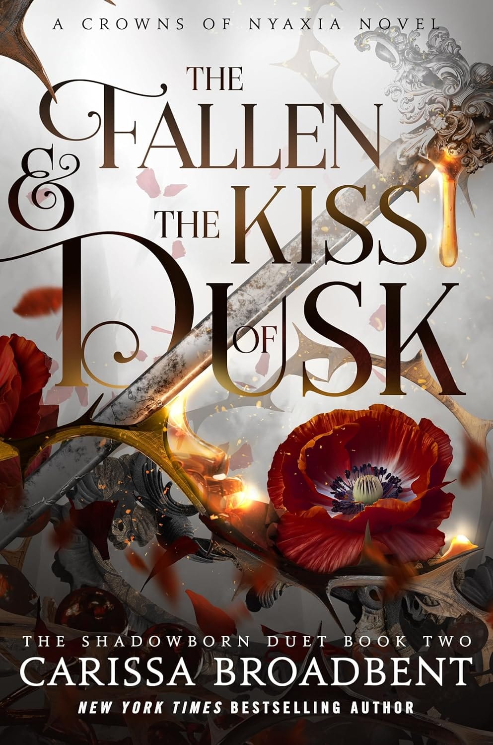Marissa's Books & Gifts, LLC 9781250367815 Hardcover The Fallen & the Kiss of Dusk: The Shadowborn Duet Book Two (PREORDER)
