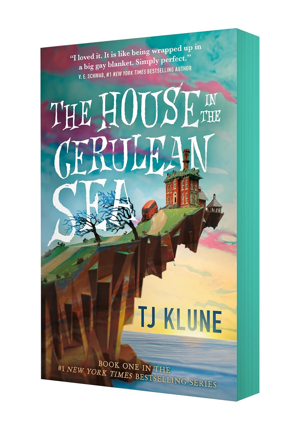 Marissa's Books & Gifts, LLC 9781250394545 Sprayed Edge Paperback The House in the Cerulean Sea (Cerulean Chronicles, Book 1)