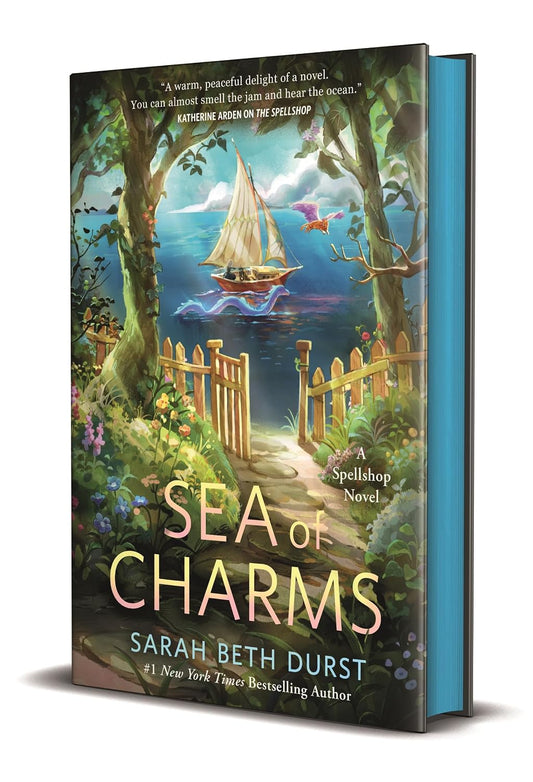 Ingram 9781250400673 Hardcover Preorder Only – Releases July 28, 2026 – Sea of Charms (The Spellshop, Book 3)